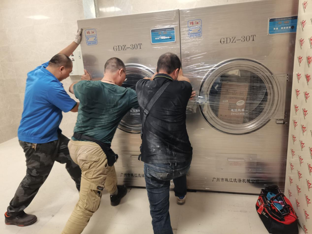 珠江洗涤设备：煤矿行业的理想滚筒工业洗衣机解决方案